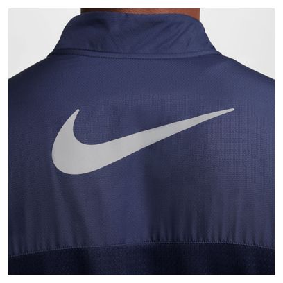 Haut thermique 1/2 zip Nike Sphere Bleu Homme