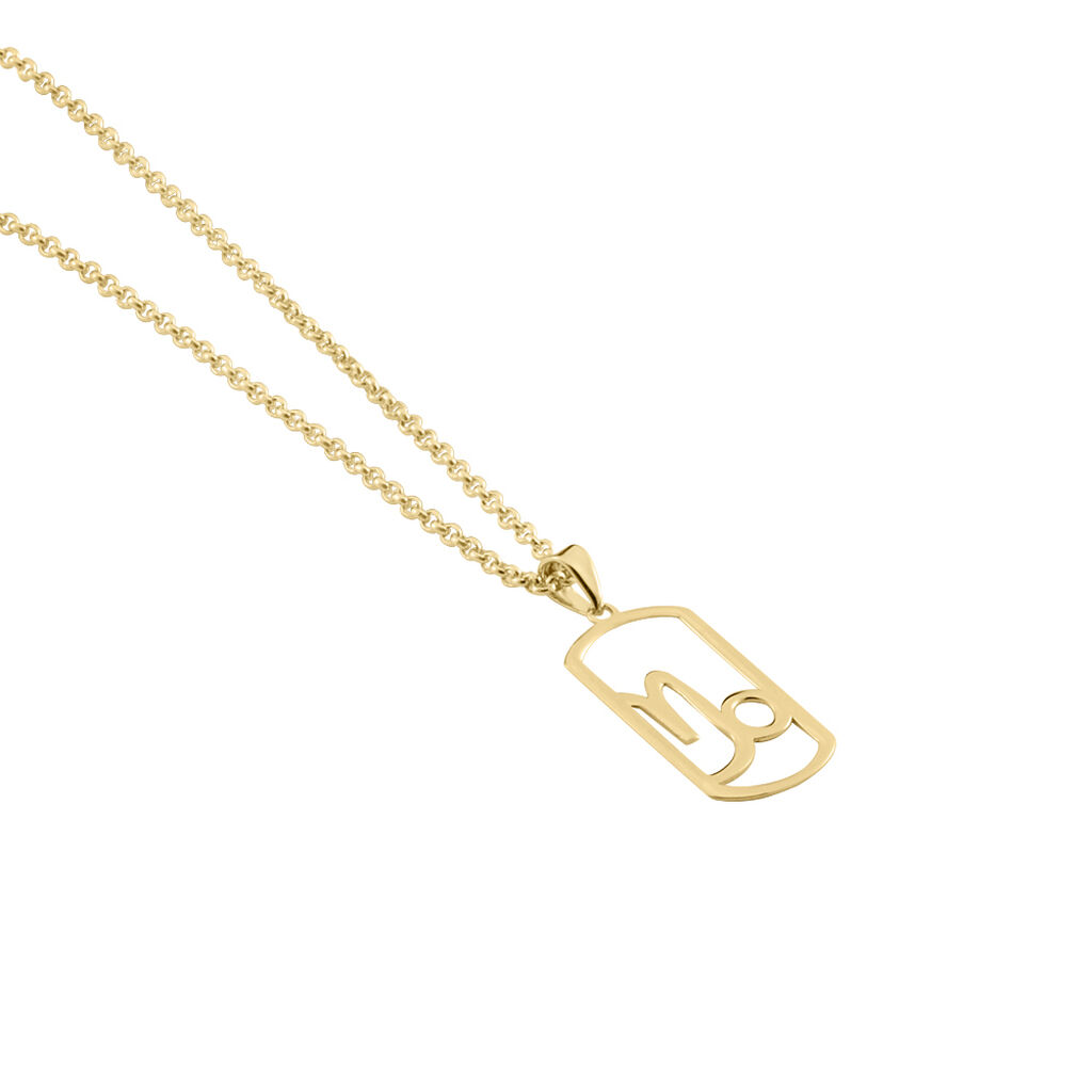 Collier Plaqué Or Prospero