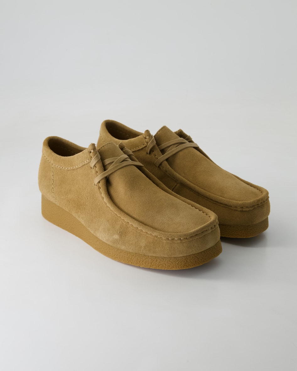 Clarks WALLABEEEVO Schnürschuhe in Beige