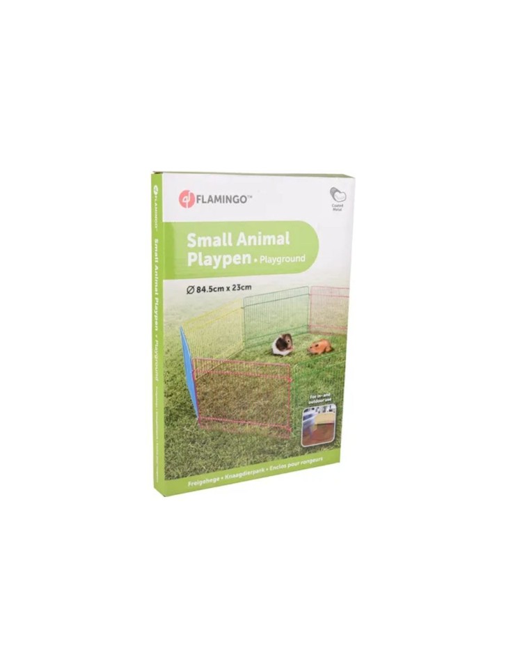 Flamingo - Løbegård til gnaver, farvet Ø84,5cm - 5400274899822