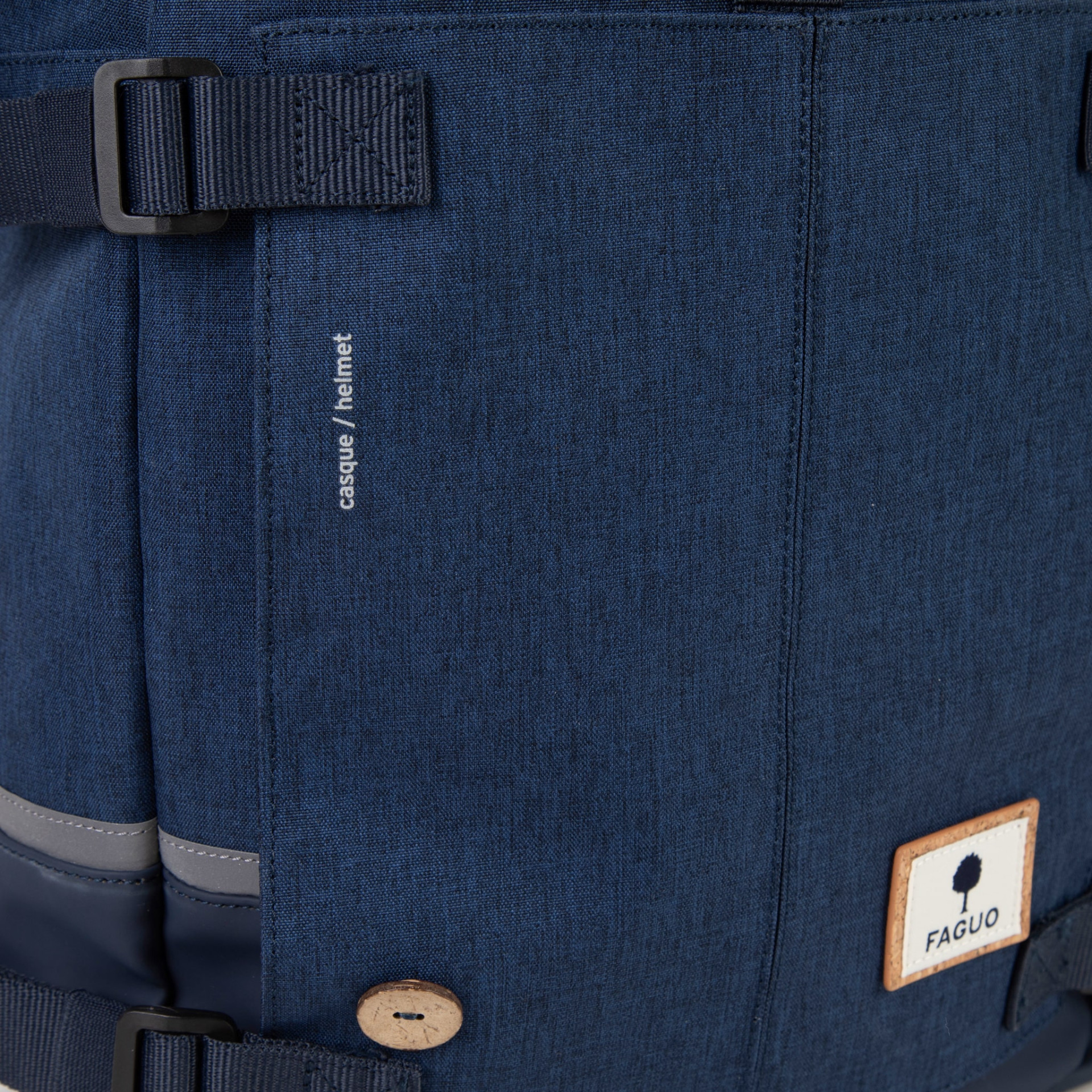 Sac à dos marine végan en polyester recyclé - modèle Commuter