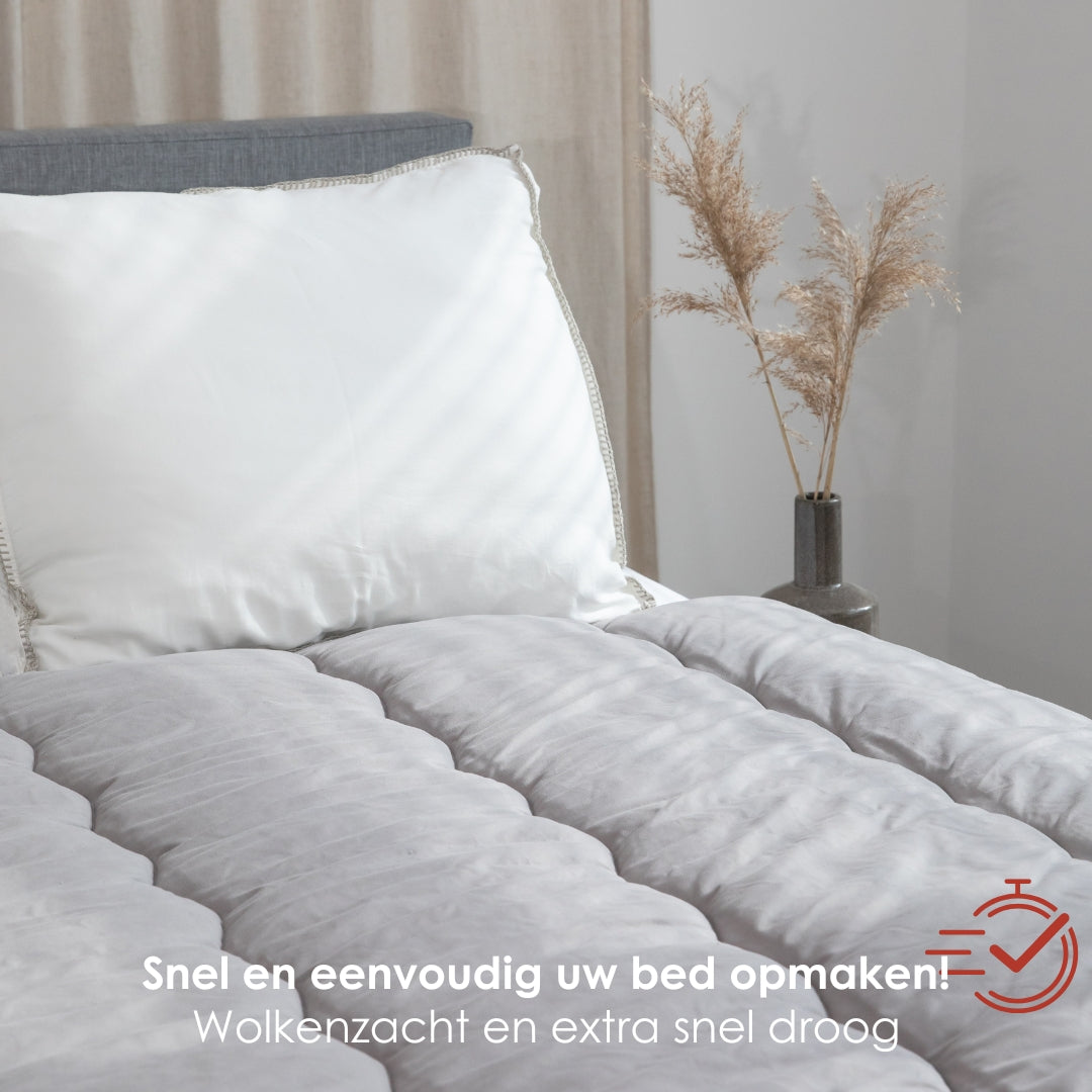 Avenue - Microvezel - Taupe - All-Year Dekbed - 200x200cm