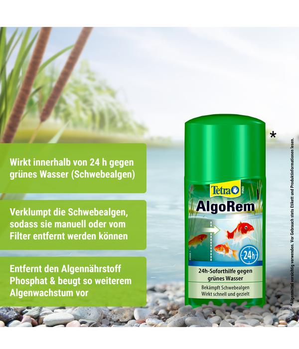 Tetra Pond AlgoRem, 24h-Soforthilfe