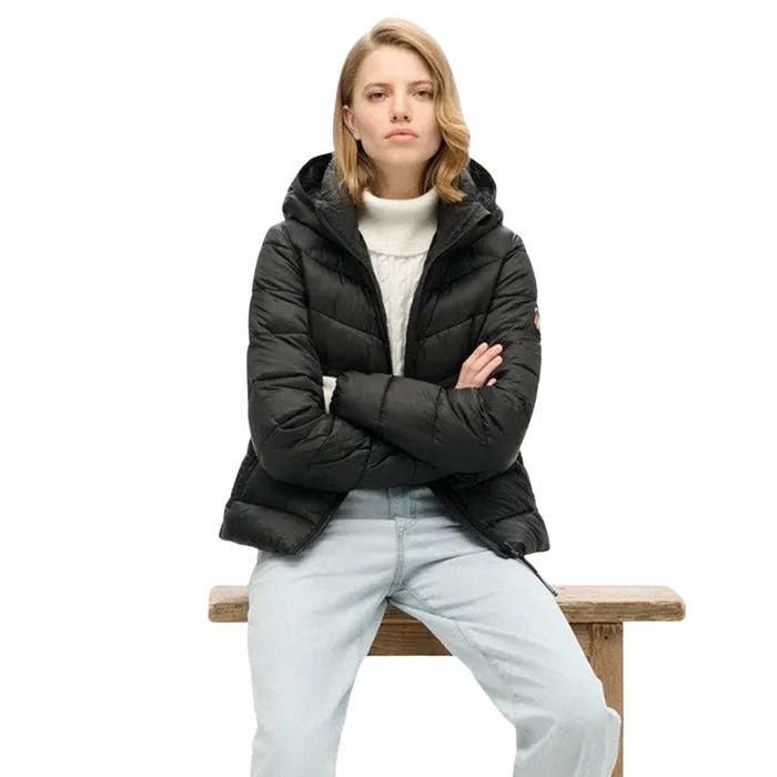 Superdry Fuji Quilt Padded Winterjas Dames