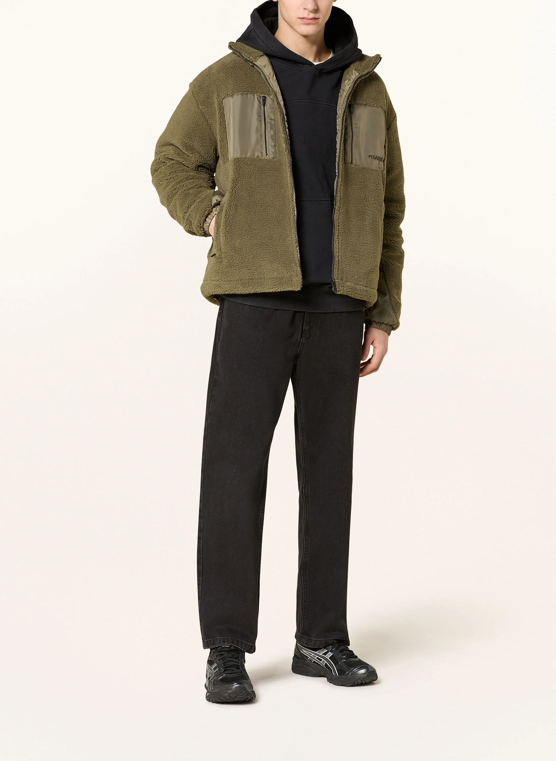 PEGADOR Teddyfell-Jacke ARCHER