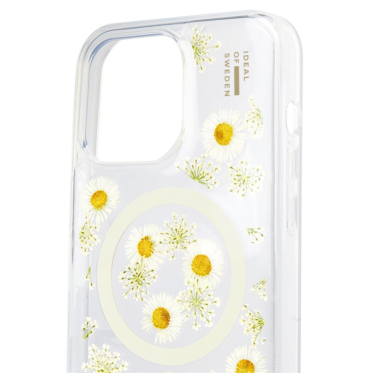 iPhone 15 Pro Max MagSafe Hardcase Hülle Clear Case Recycled (IDCLCMS-I2367P-543) - Daisy Bloom