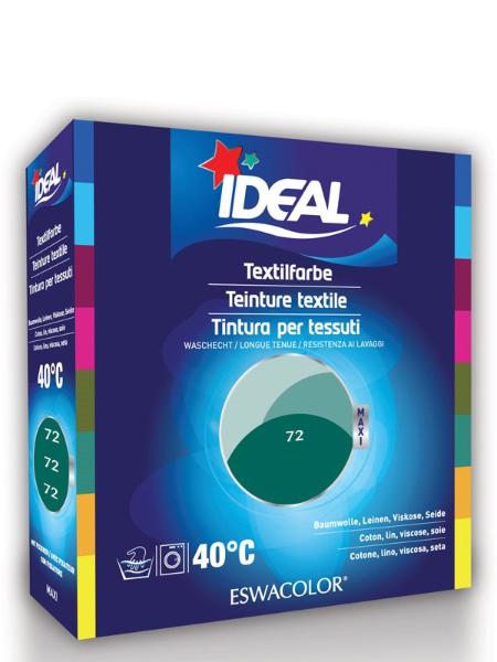 IDEAL MAXI Baumwolle Color No72 smaragdgrün 1 Stk