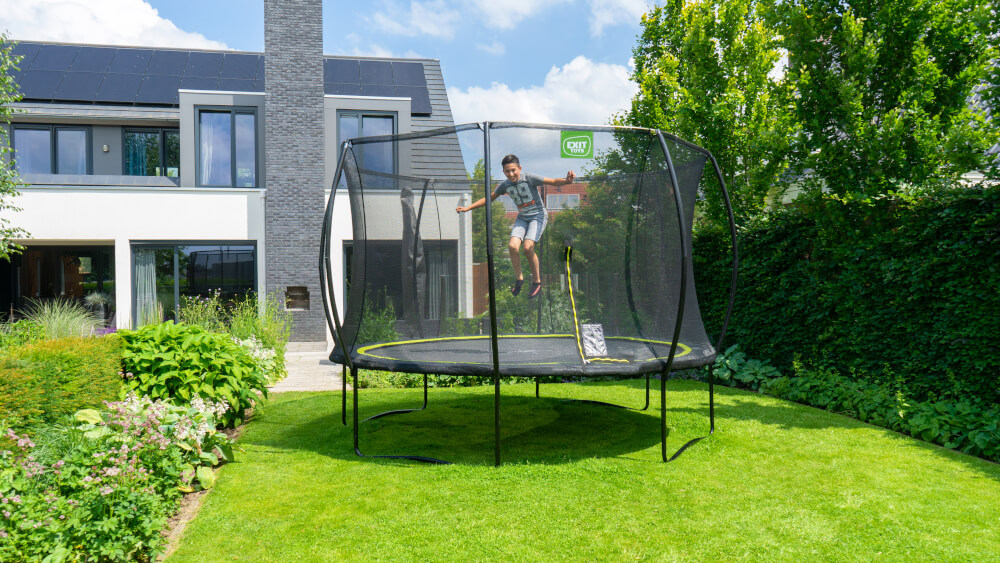EXIT Silhouette Trampolin Durchmesser: 366cm - schwarz