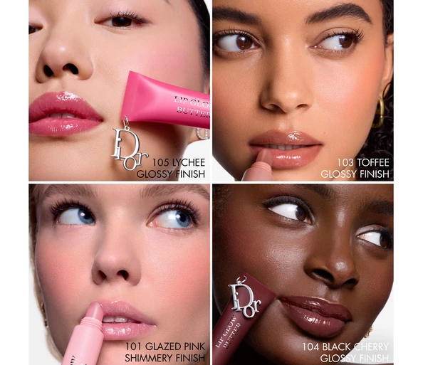 DIOR Dior Addict Lip Glow Butter Hochglänzende Lippenpflege102 Glazed Lavender