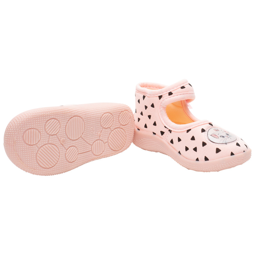 Chausson babies en jersey imprimés à badge Marie