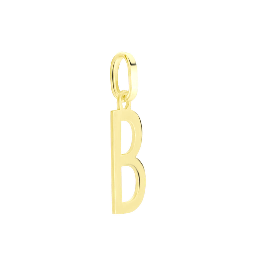 Pendentif Ionia Lettre Or Jaune