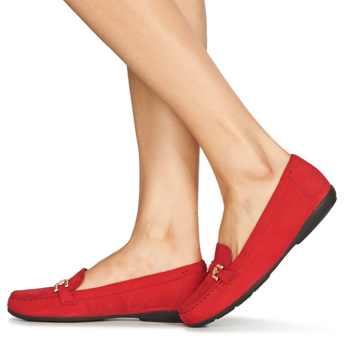 Geox - D ANNYTAH MOC - Rouge / Doré