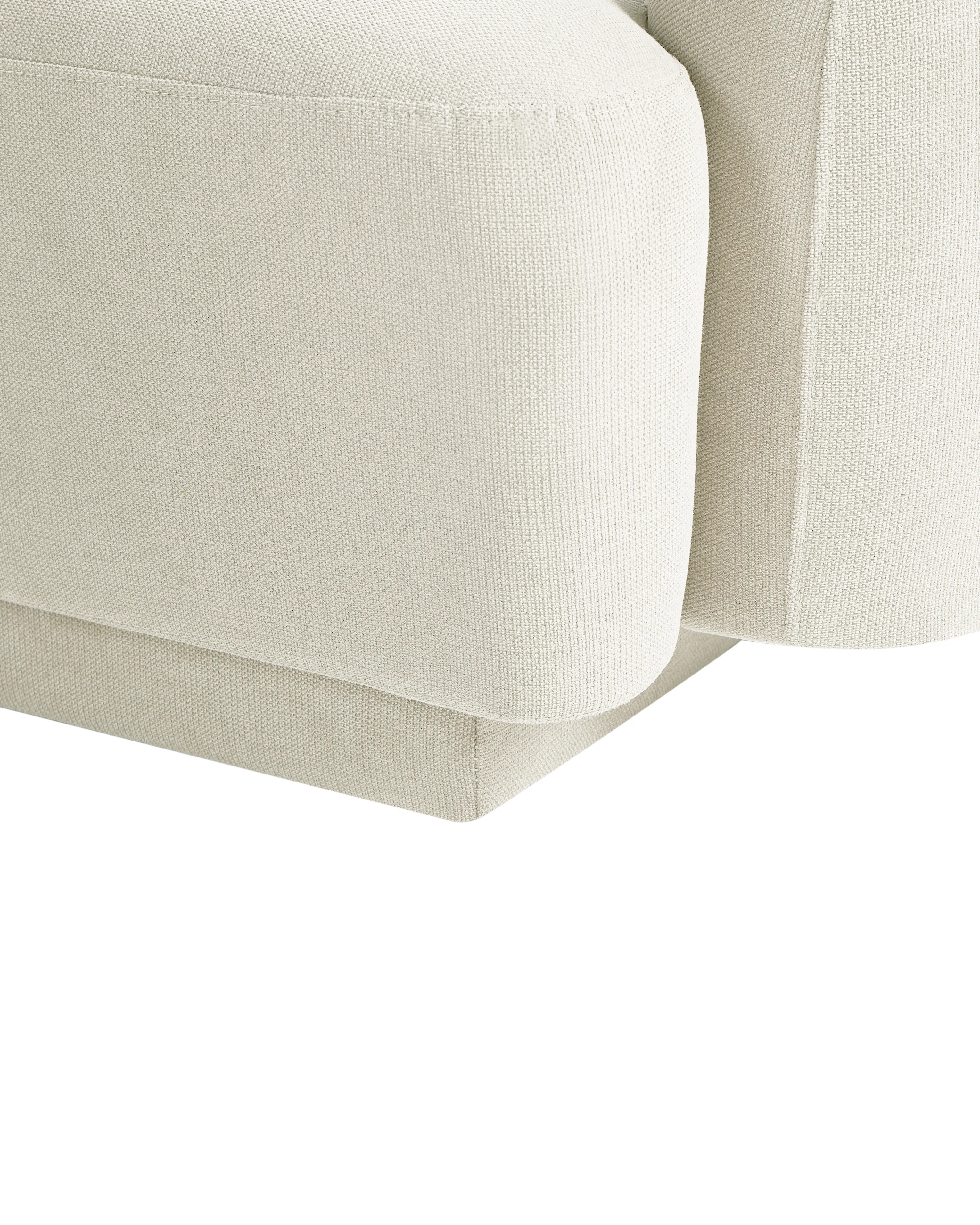 Fauteuil SKJANES Stof Lichtbeige