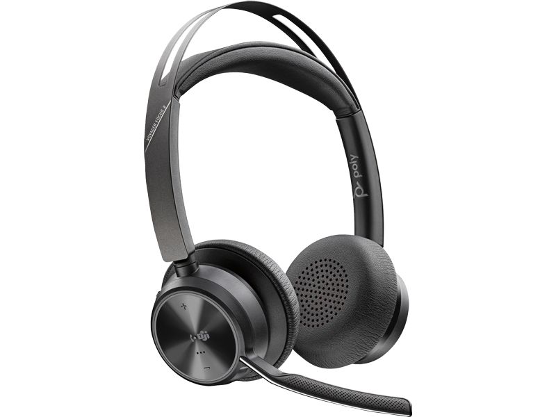 HP Headset Poly Voyager Focus 2 MS USB-C inkl. Ladestation Stereo Bluetooth-Headset