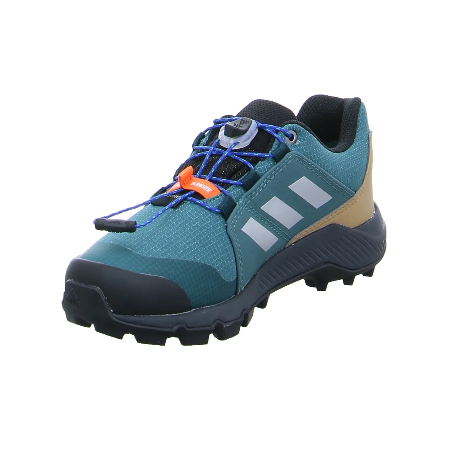 ADIDAS Kleinkinder-Sport -Halbschuh Grün Textil  Outdoor Sneaker