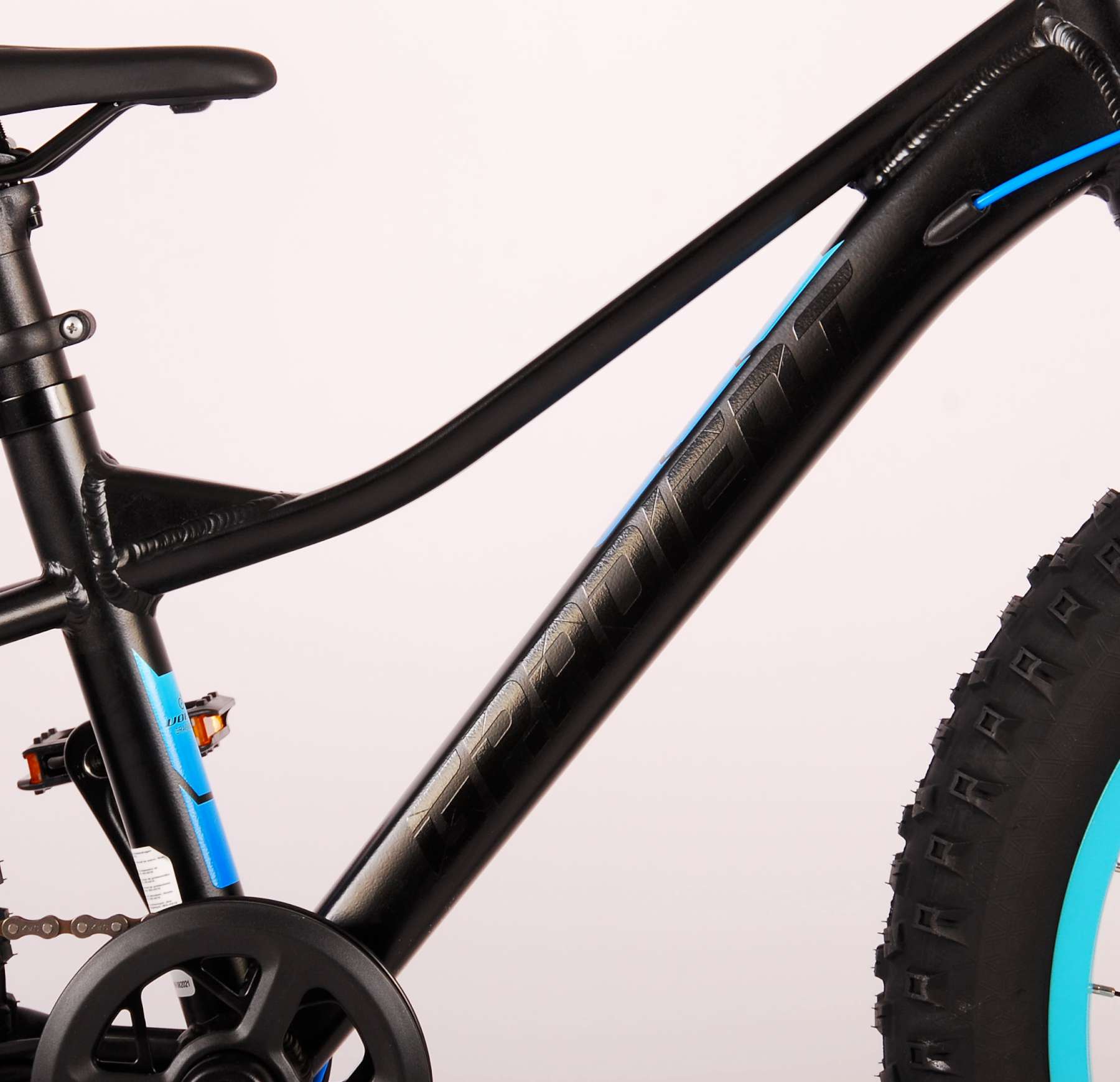 TPFSports Gradient Kinderfahrrad - Jungen - 20 Zoll - 6 Gänge - Scheibenbremse - Schwarz Gelb Grün
