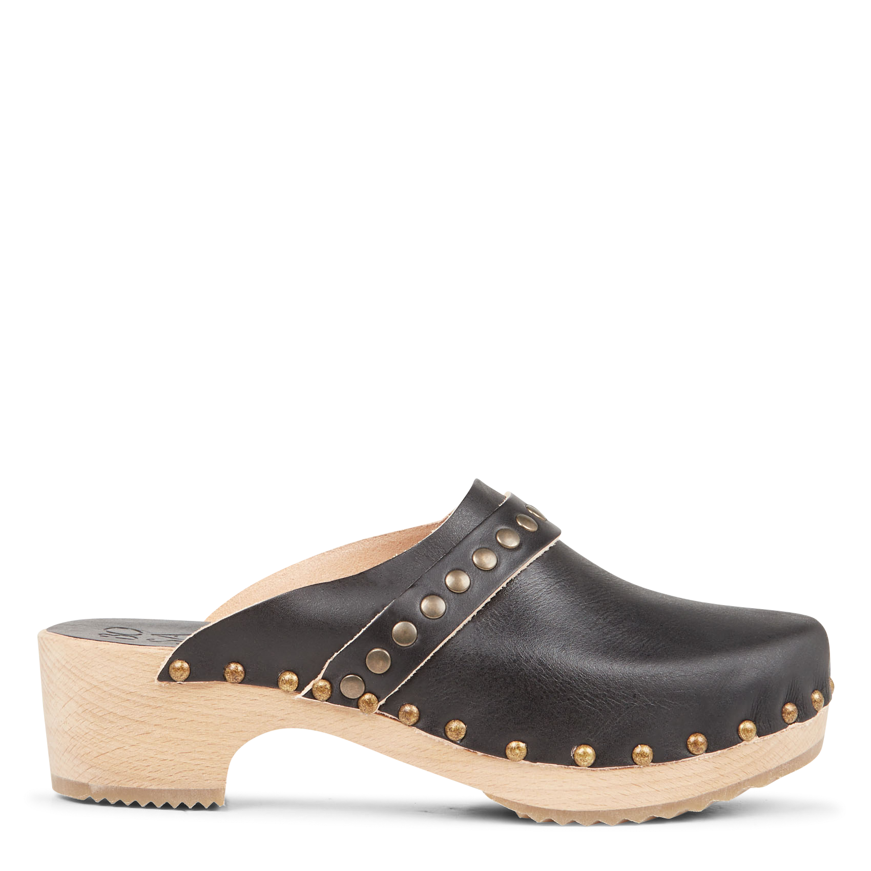 Sabots en cuir | Noir
