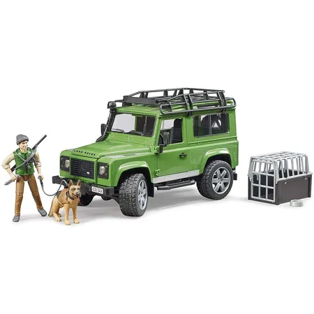 BRUDER® 2587 Land Rover Defender mit Förster