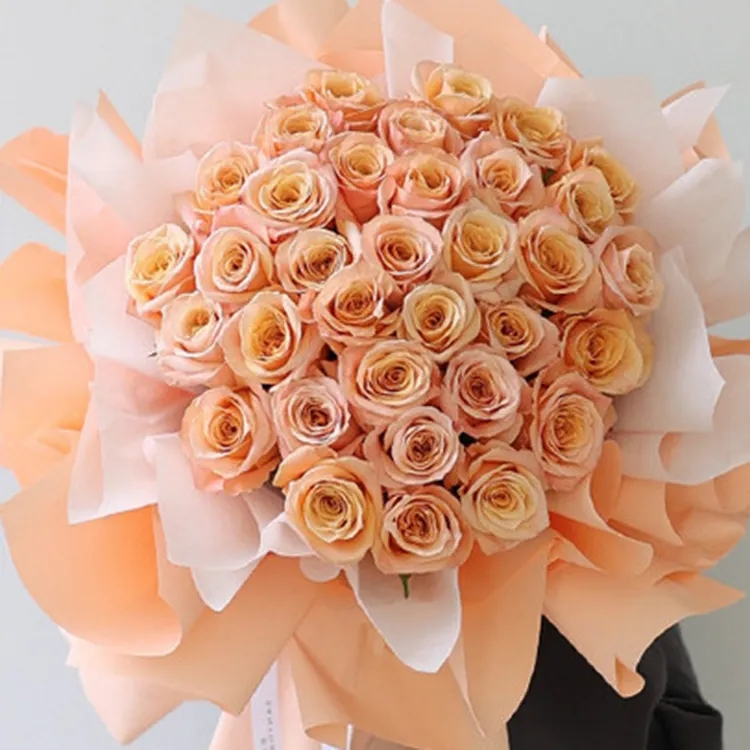 (58cmx7.3m) Blumenstrauss Papier Deko Geschenkpapier Verpackung Floristik Bouquet Papier - Lila