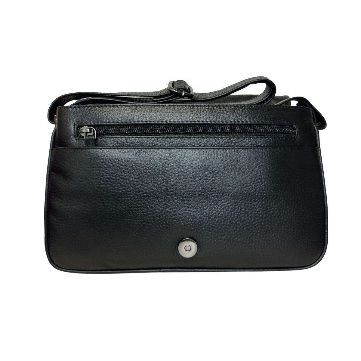 Revival Vintage | 1320 | Grote leren crosbody tas