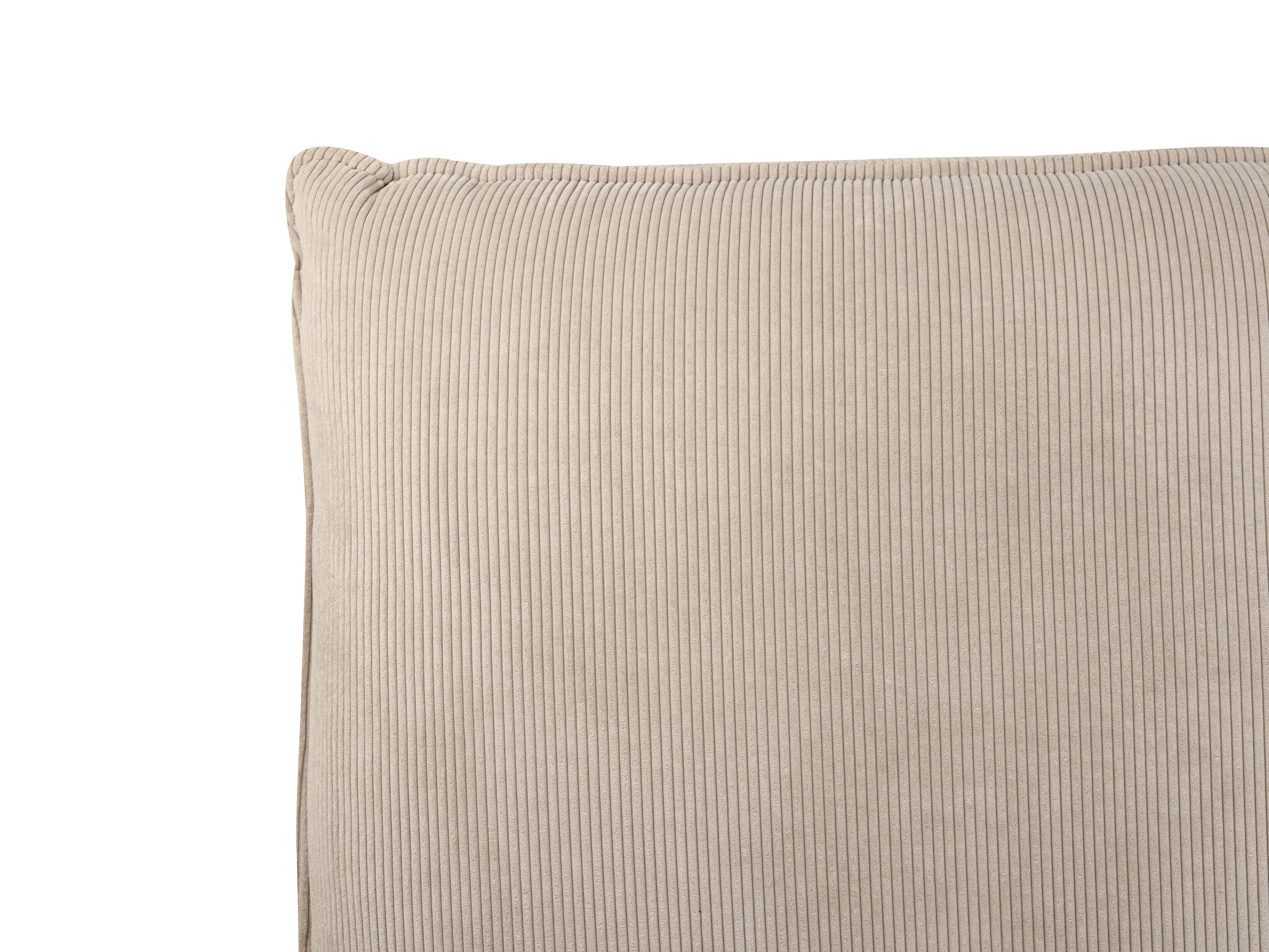 Waterbed Corduroy VINAY 180 x 200 cm Taupe