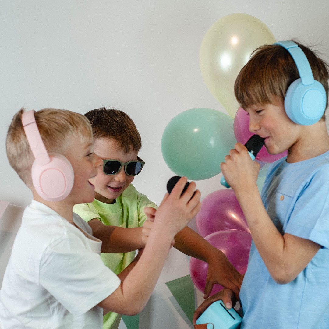 Lalarma draadloze noise cancelling kinderkoptelefoon - roze