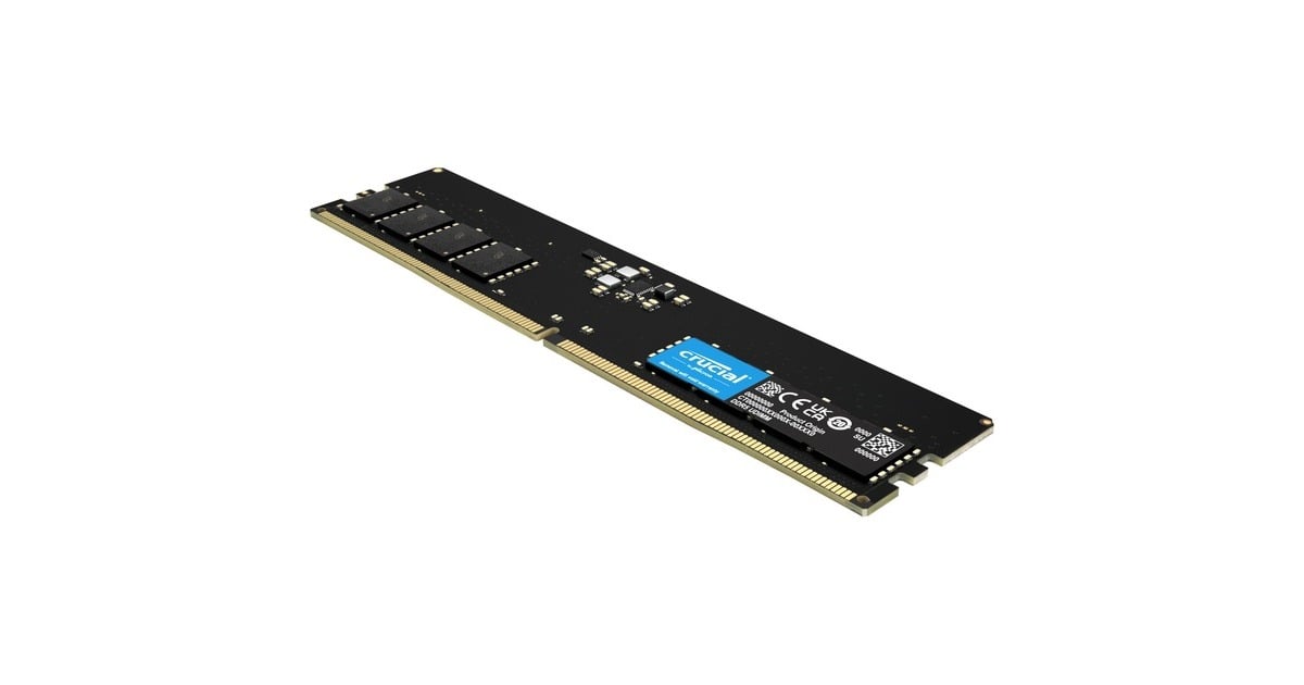 Crucial16 GB DDR5-4800 werkgeheugen  (Zwart, CT16G48C40U5)