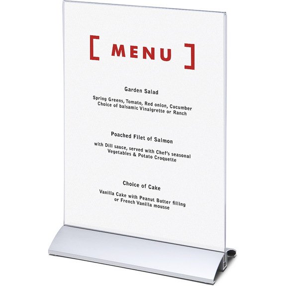 Porte-Menu A4 Portrait