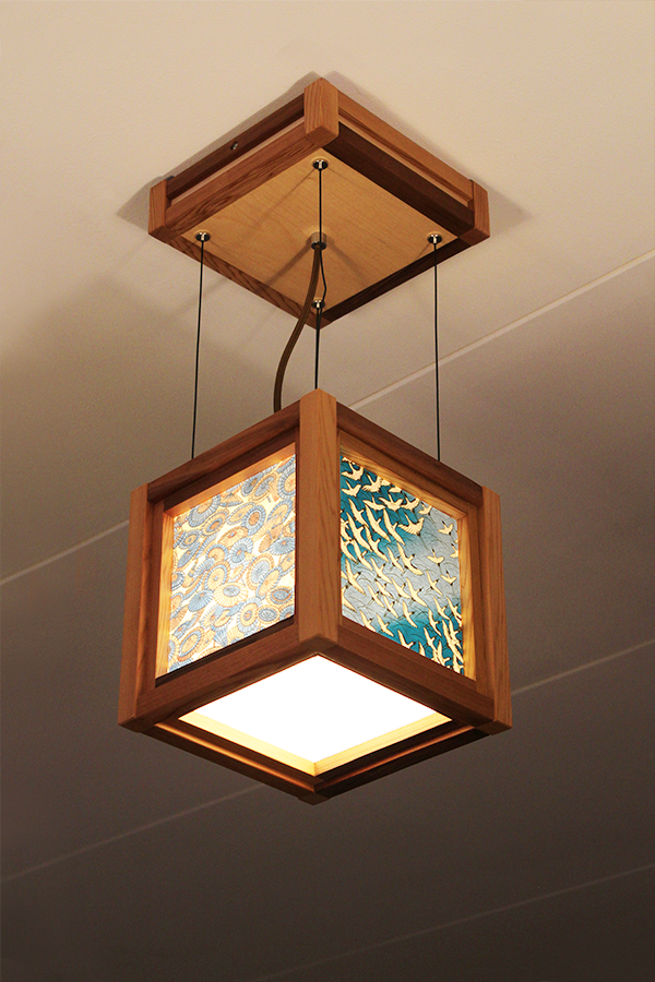 Hanglamp Izumi cedar