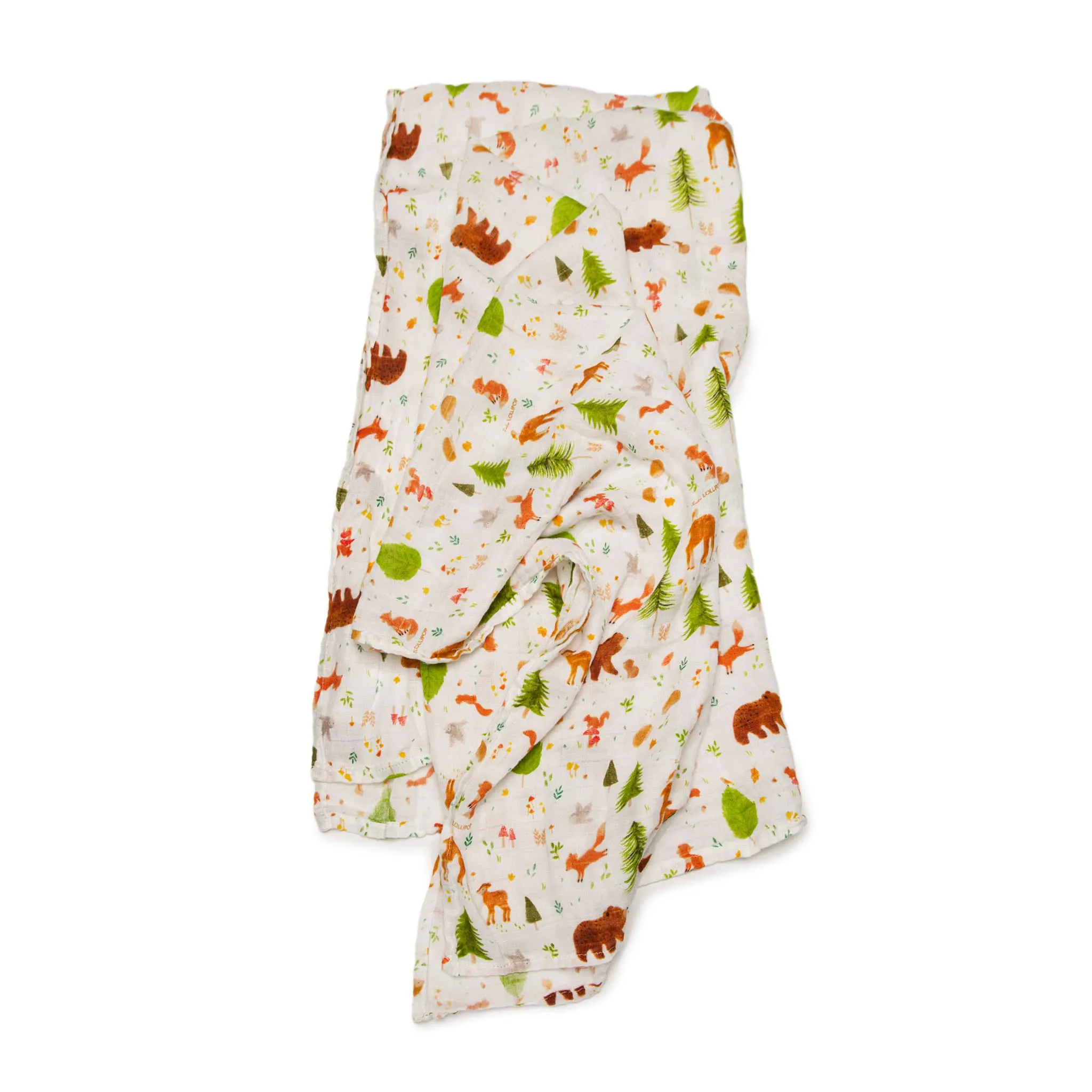 Loulou Lollipop Couverture Mousseline Bambou - Amis de la Forêt