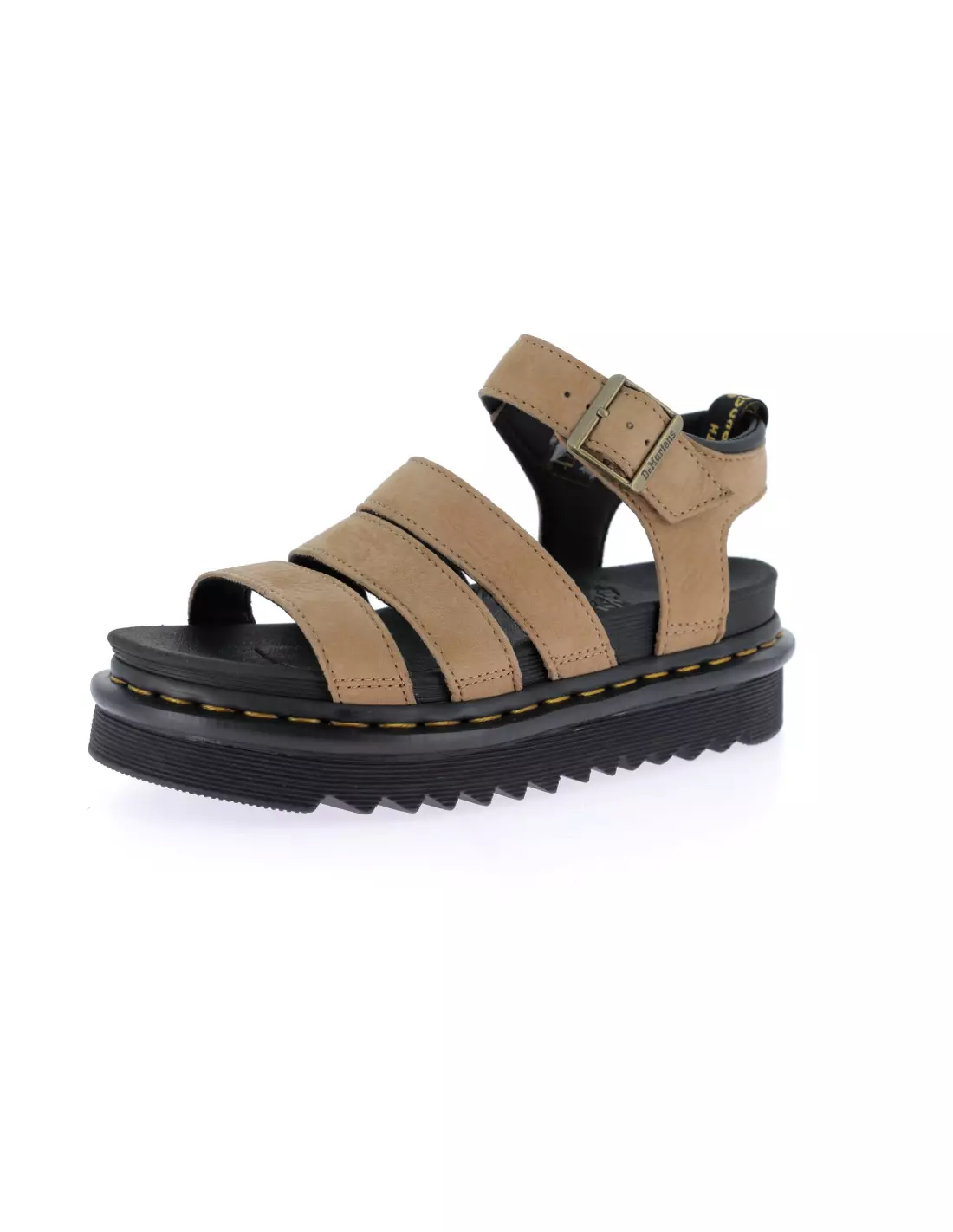 DR MARTENS BLAIRE TUMBLED NUBUCK - Sandales & nu-pieds SAVANNAHTAN