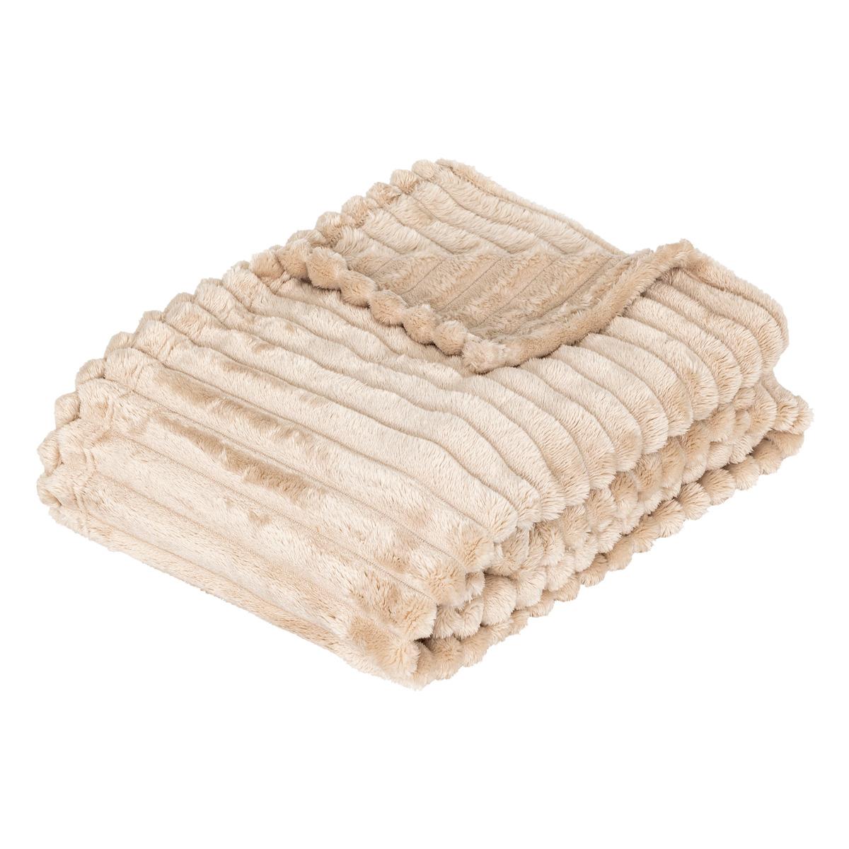PLAID FLANELLE COTON 130X170CM