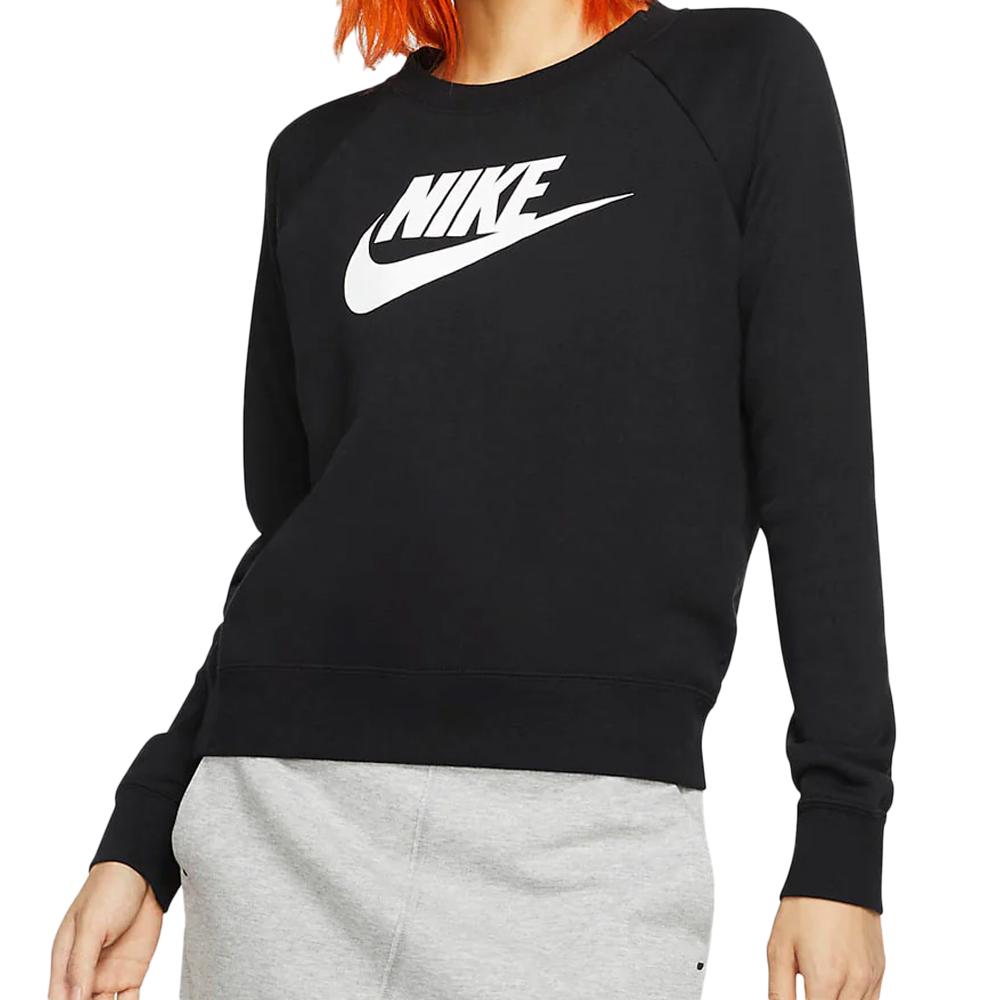 Nike Sweat Noir Femme Nike Crew