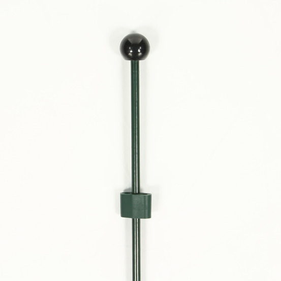Tuteur Pinnups 175 cm, surmonté d'une boule de protection.