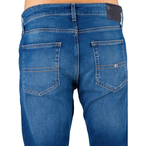 Tommy Jeans - Vaqueros Rectos Rectos Ryan Azul