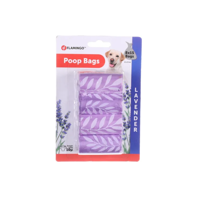 Sacs ramasse crottes Flamingo - 8x15