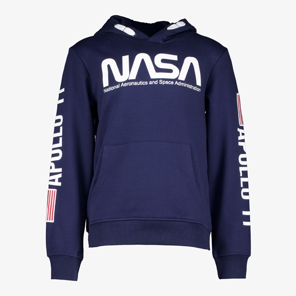 Unsigned kinder hoodie NASA blauw