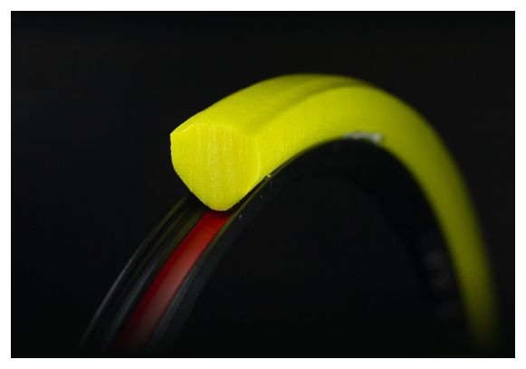 Mousse Anti-Pincement Panzer 700 mm Gravel Jaune (x1 Unité)
