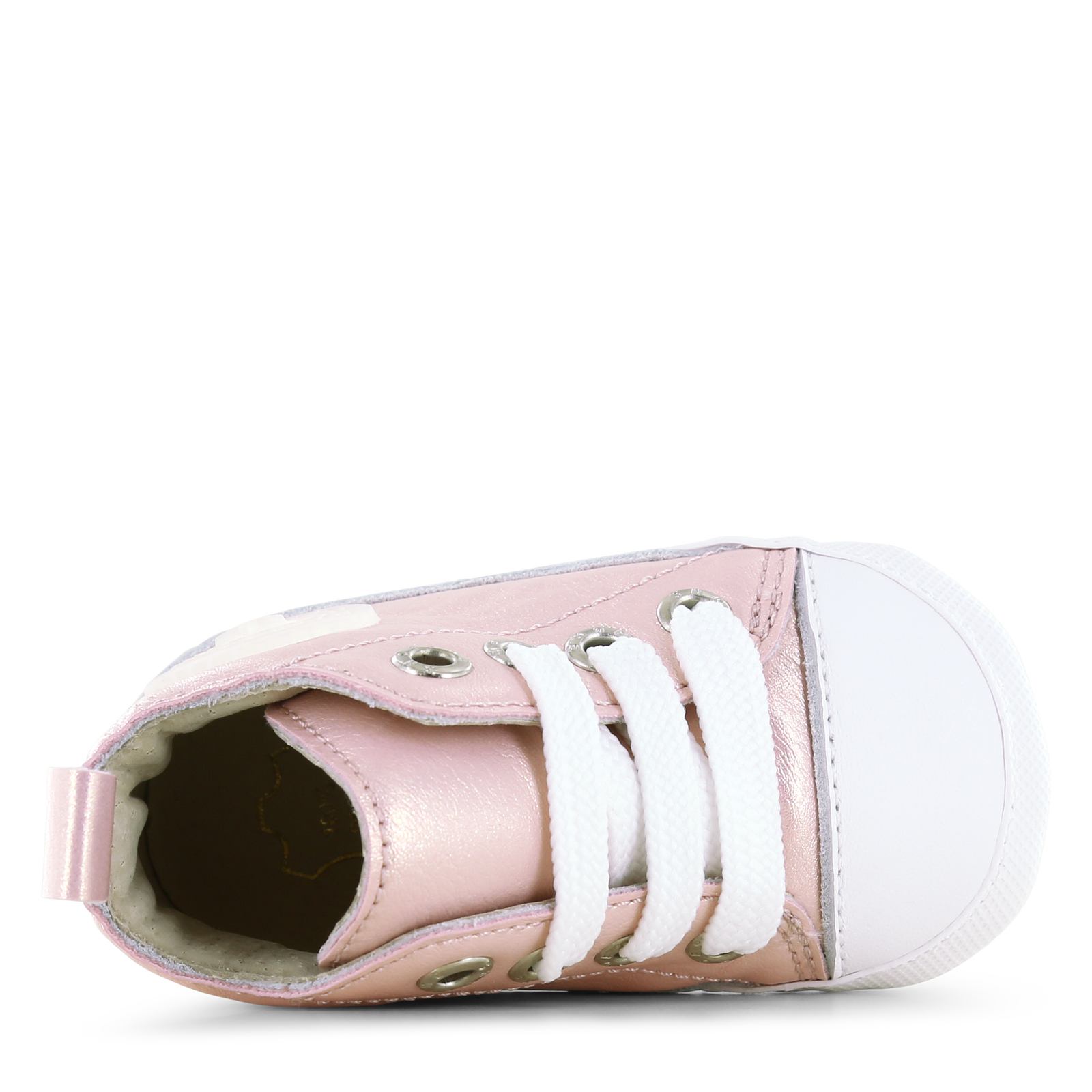 Shoesme metallic roze BABY-PROOF® schoentje Metallic, Microfiber leer | Mei