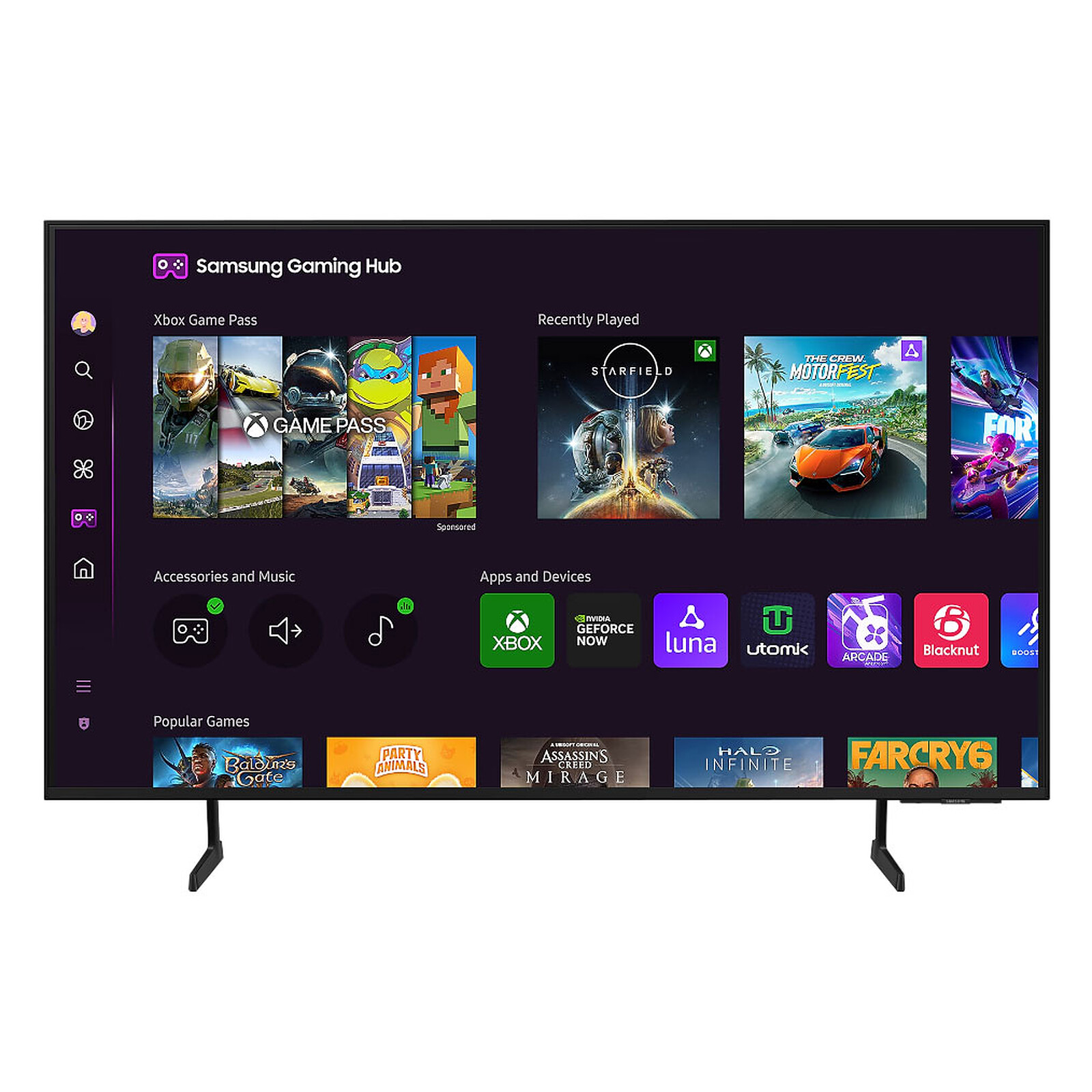Samsung LED TU55DU7100K