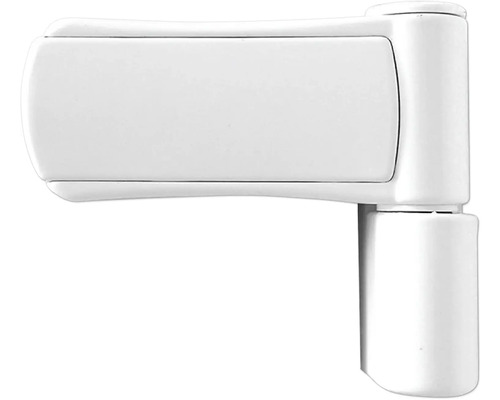 Voordeur aluminium/PVC Smart A08 2.0 RC2 wit 1000 x 2100 links incl. montageset, stanggreep, profielcilinder incl. 3 sleutels