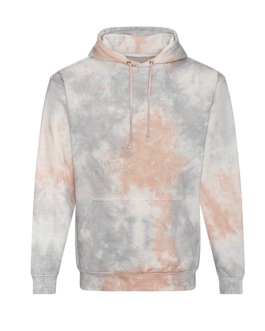 AWDIS JH022 - Sweat à capuche tie-dye