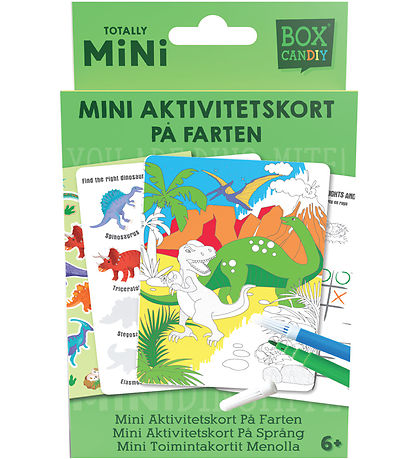 BOX CANDIY Kreas?t - Mini Aktivitetskort - 16 stk. - Totally Min