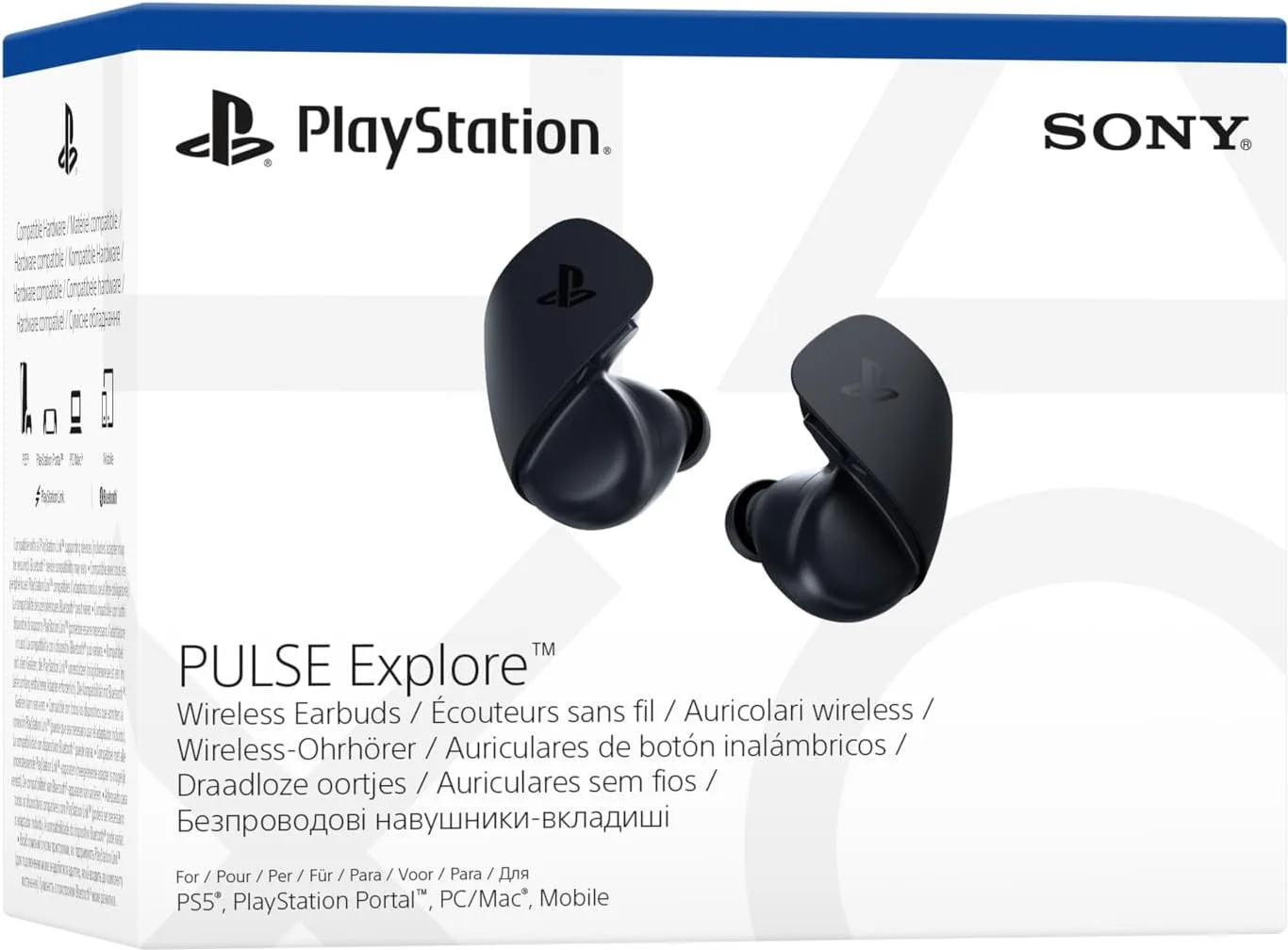 Sony Pulse Explore Midnight Black Casques gaming