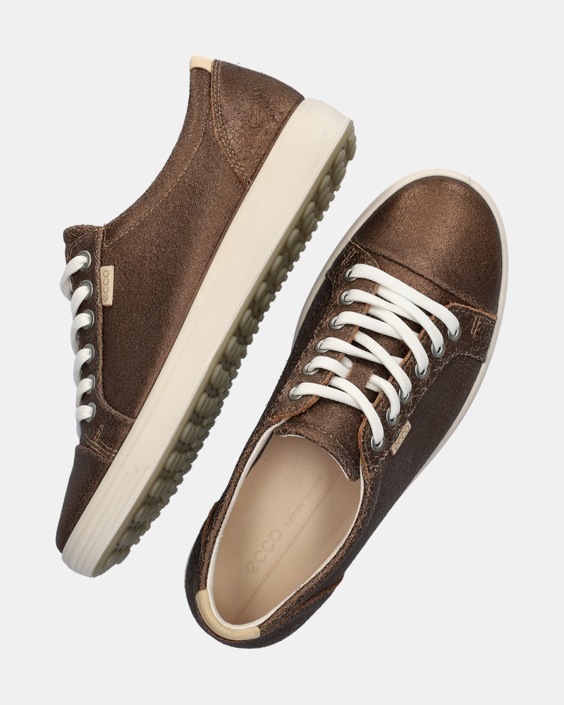 Ecco Soft 7 W Lage sneakers  - brons