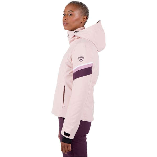 Veste de ski ROSSIGNOL W STRAWPILE JKT POWDER PINK