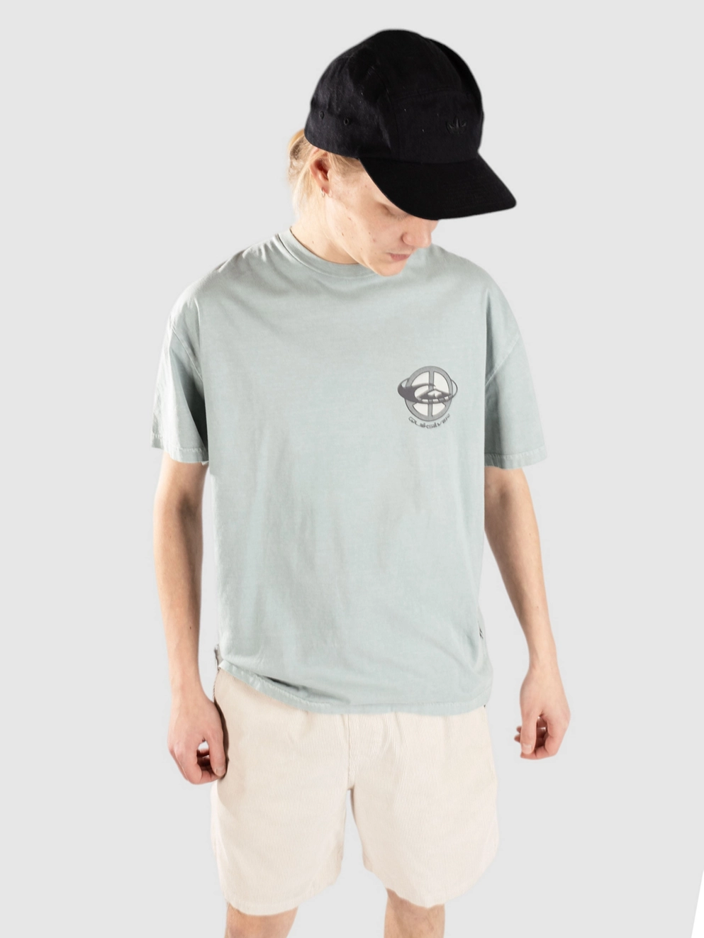 Quiksilver Wake Up World T-Shirt chinois green