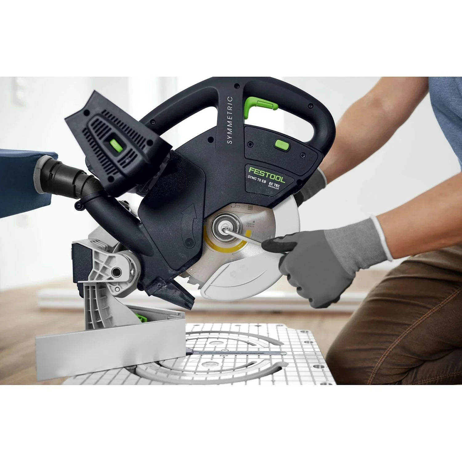 Festool SYMC 70 EB-Basic SYMMETRIC 2x18V Accu-plintenzaag body