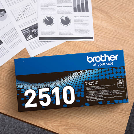 Brother toner TN2510 - sort