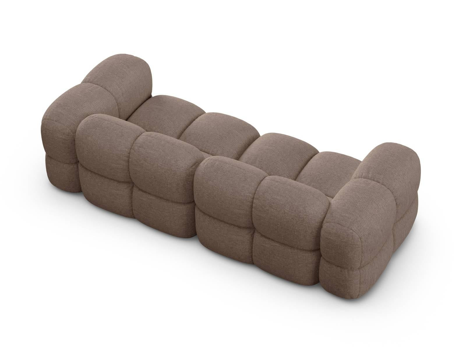 Cosmopolitan Design Loretto 3-zitsbank - Cappuccino